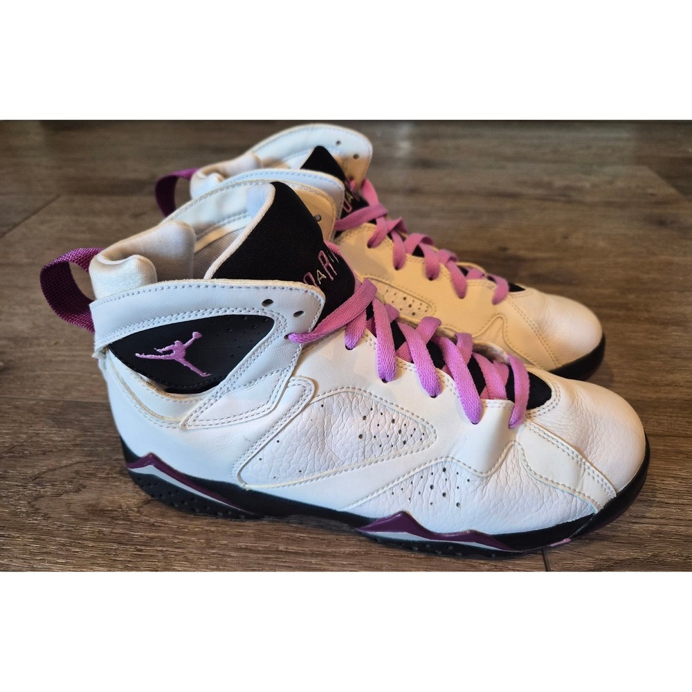Air Jordan 7 Retro GG Fuchsia Glow White Berry Kids Size 8Y